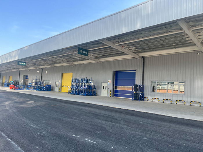 puertas seccionales aisladas