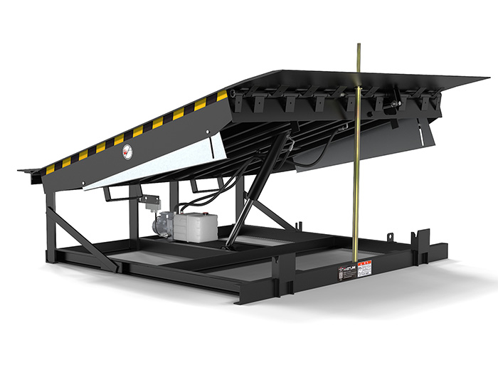 Nivelador de muelle hidráulico