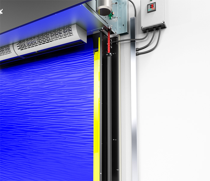 Puertas rápidas para cámaras frigoríficas