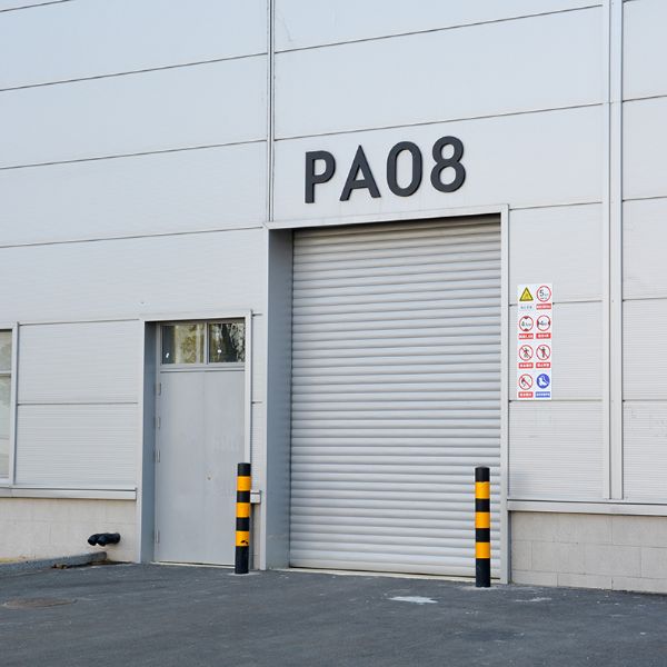 Puerta enrollable de acero resistente al viento - RS-WSE