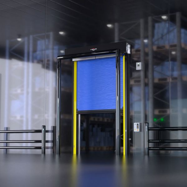 Puerta enrollable de alta velocidad para almacenamiento en frío - HSR-IPP