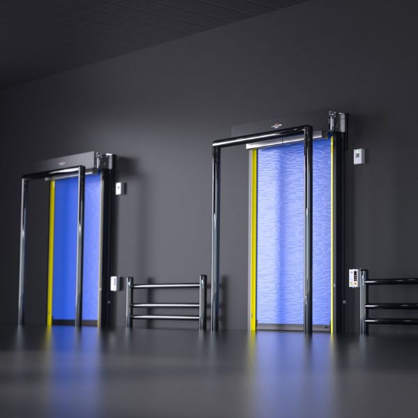 Puerta enrollable de alta velocidad para almacenamiento en frío - HSR-IPP