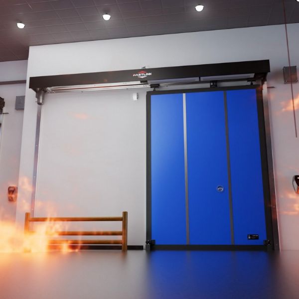Puerta corrediza de alta velocidad para almacenamiento en frío - HSS-SEY