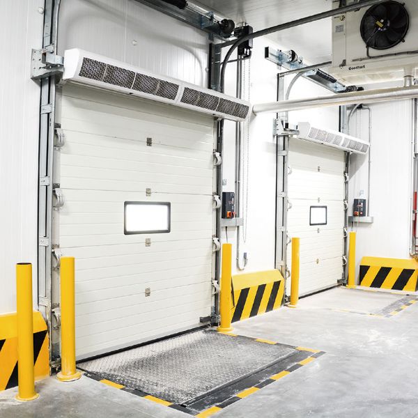 Puerta seccional aislada para cámaras frigoríficas - SSD-CAV